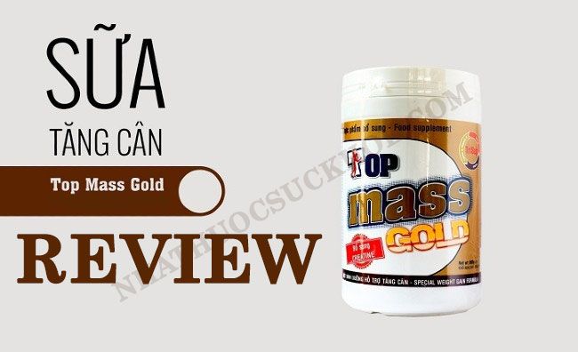Sữa Top Mass Gold Hộp 800g Chính Hãng