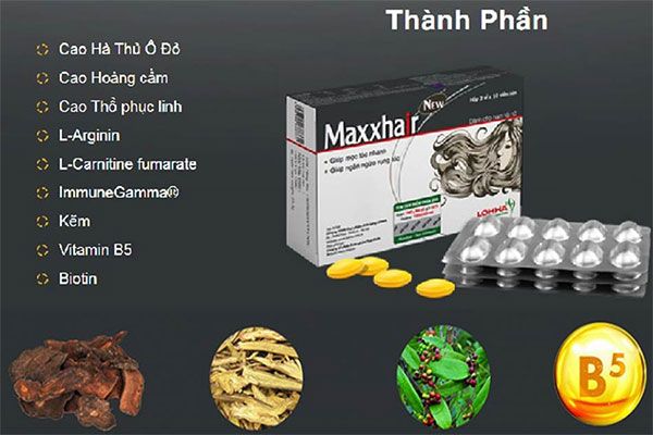 Viên uống Maxxhair hỗ trợ mọc tóc