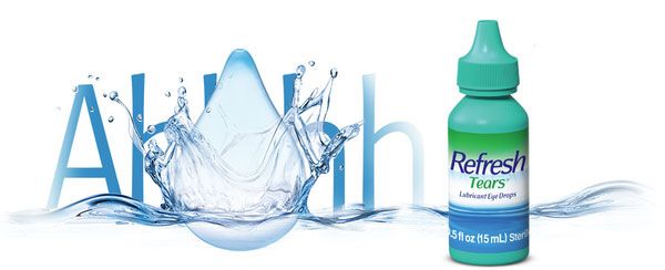 Thuốc nhỏ mắt làm trơn mắt Refresh Tears (15ml)