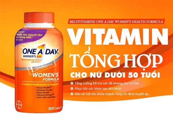 [Date T10/2023] Vitamin cho nữ dưới 50 One A Day Women's Formula