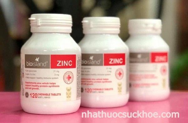 Viên hỗ trợ bổ sung cho bé Bio Island Zinc 120 viên