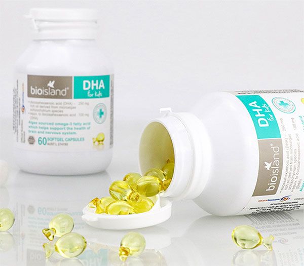 Dầu cá Bio Island hỗ trợ bổ sung DHA cho trẻ của Úc