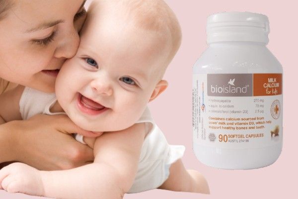 Milk calcium Bio Island Úc cho trẻ từ 7 tháng tuổi