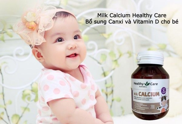 Viên Bổ Sung Canxi Cho Bé Milk Calcium Healthy Care