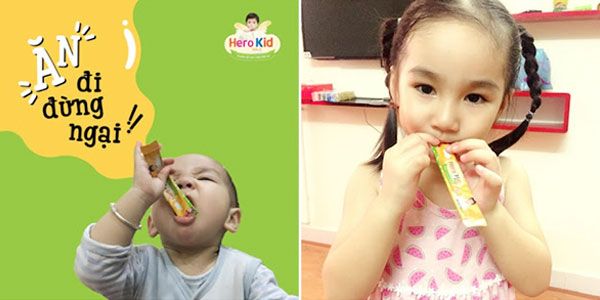 Siro Hỗ Trợ Cải Thiện Biếng Ăn  Hero Kid Gold Cho Trẻ Từ 1 Tuổi