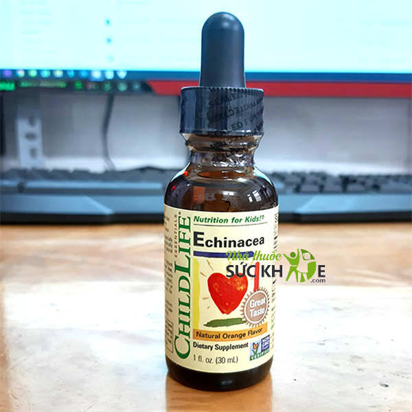 Siro Childlife Echinacea hỗ trợ tăng cường miễn dịch ở trẻ