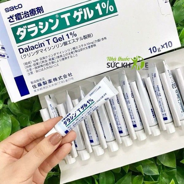 Kem hỗ trợ cải thiện mụn T Gel của Nhật Bản
