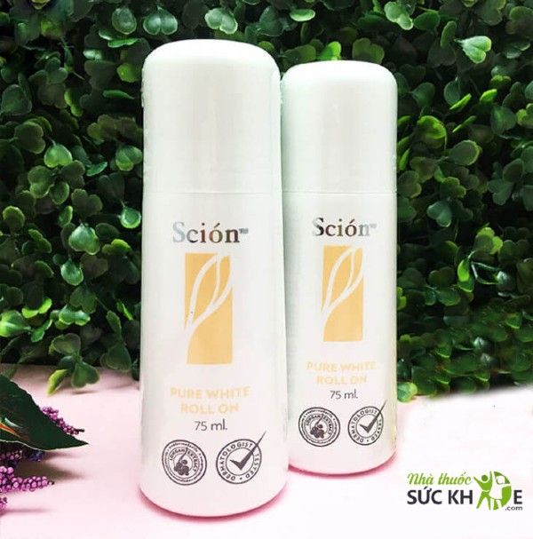 Lăn hỗ trợ khử mùi Scion Pure White Roll On của Mỹ