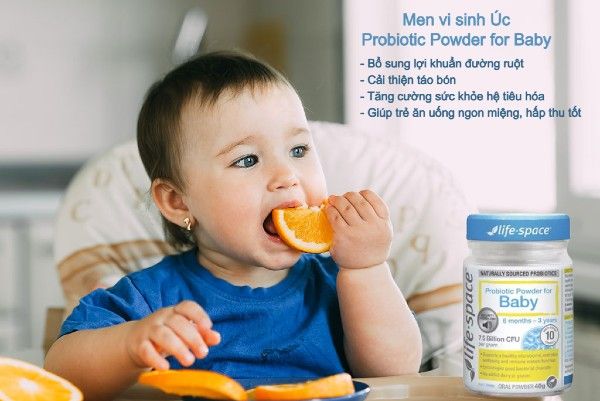 Men Vi Sinh Úc Probiotic Powder Cho Bé Dưới 3 Tuổi