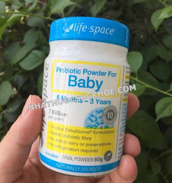 Men Vi Sinh Úc Probiotic Powder Cho Bé Dưới 3 Tuổi