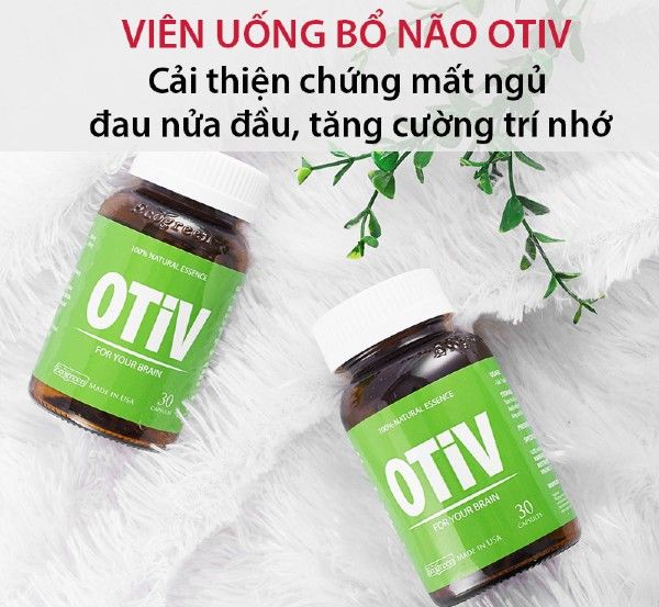 Otiv - Viên uống hỗ trợ tăng cường hoạt động não