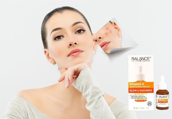 Serum hỗ trợ dưỡng trắng Balance Vitamin C Glow and Radiance