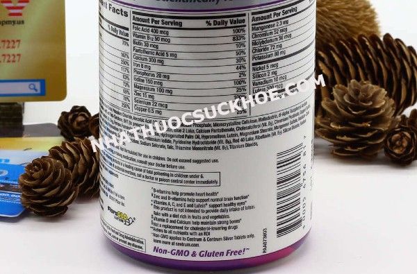 Centrum Silver Ultra Women's 50+ chính hãng của Mỹ