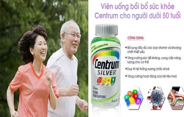 Vitamin tổng hợp Centrum Silver Adults 50+