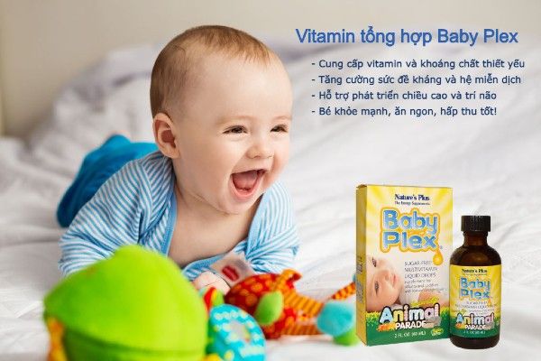 Vitamin tổng hợp Baby Plex dạng nước 60ml cho trẻ