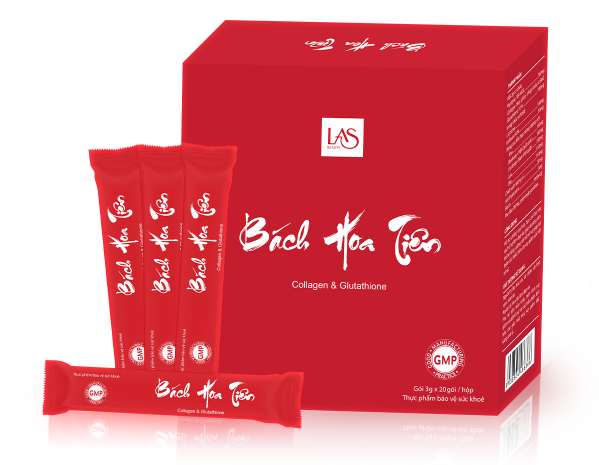 Cốm uống Bách Hoa Tiên hỗ trợ đẹp da, tăng vòng 1