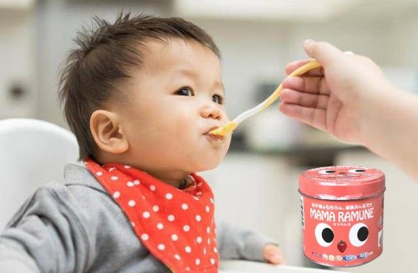 Kẹo cho trẻ biếng ăn Mama Ramune 200 viên của Nhật