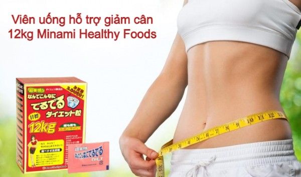 12kg Minami Healthy Foods - viên uống hỗ trợ giảm cân