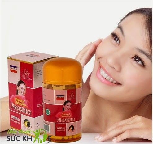 Viên uống nhau thai cừu Costar chính hãng của Úc lọ 100 viên