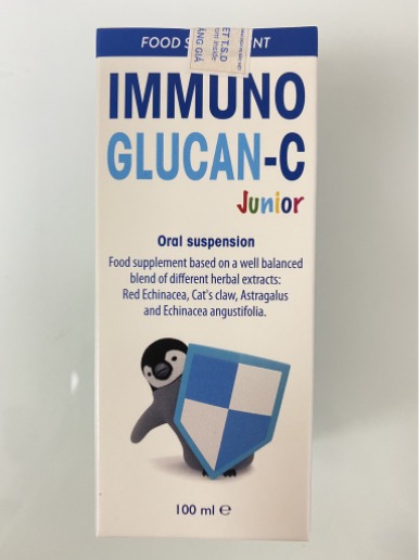 Siro hỗ trợ miễn dịch cho bé Immuno Glucan-C của Ý