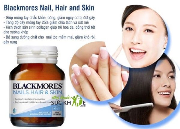 Blackmores Nails Hair Skin chính hãng của Úc