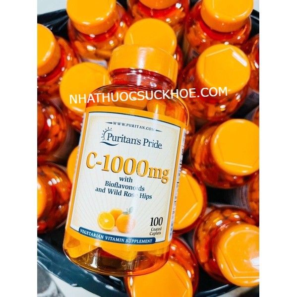 Vitamin C Puritan's Pride 1000mg Của Mỹ Hộp 100 Viên