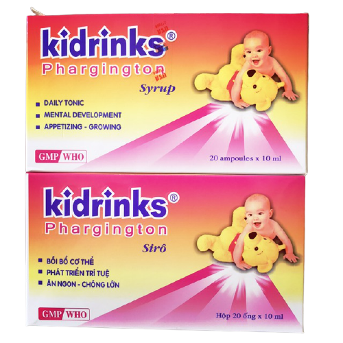 Vitamin tổng hợp Kidrinks Phargington dạng siro