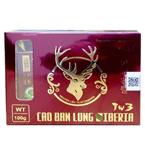 Cao Ban Long Siberia hỗ trợ tăng cường sinh lực, phục hồi sức khỏe