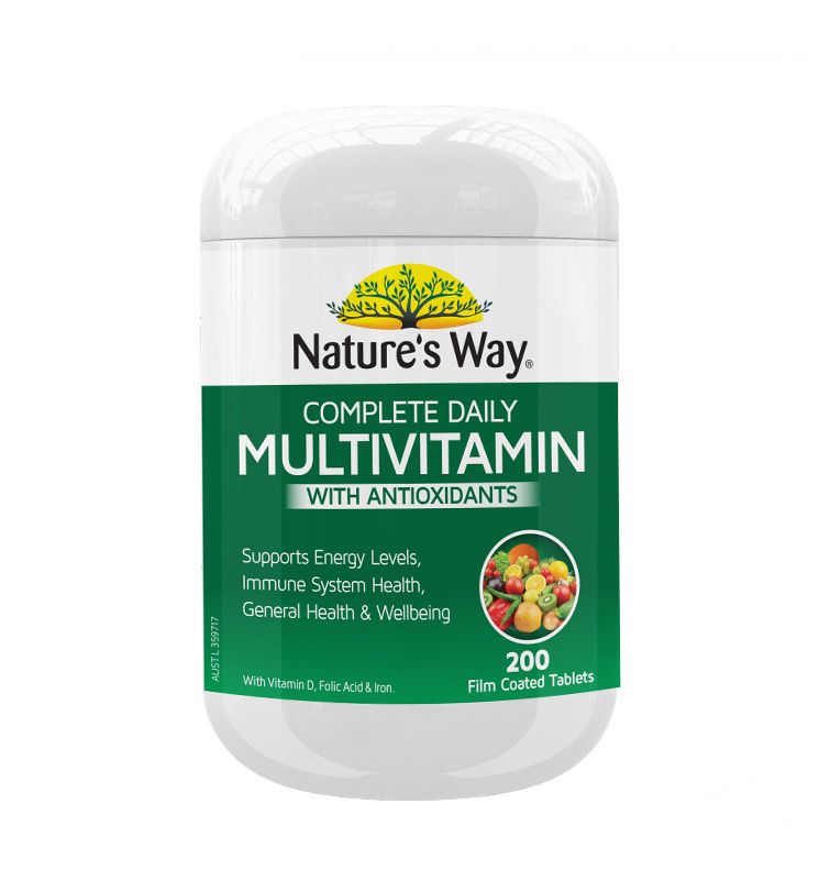 Vitamin Tổng Hợp Nature’s Way Complete Daily Multivitamin 200 Viên