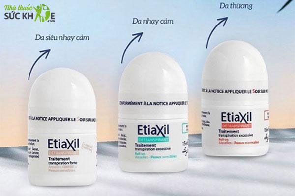 Lăn khử mùi Etiaxil hỗ trợ cải thiện mùi hôi nách