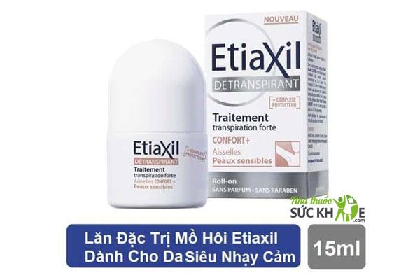 Lăn khử mùi Etiaxil hỗ trợ cải thiện mùi hôi nách