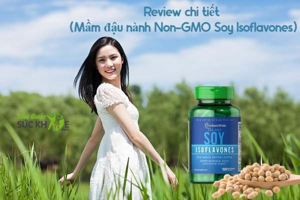 Viên mầm đậu nành Non-GMO Soy Isoflavones