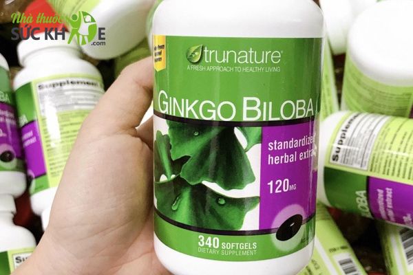 Ginkgo Biloba 120mg Trunature Chính Hãng Của Mỹ