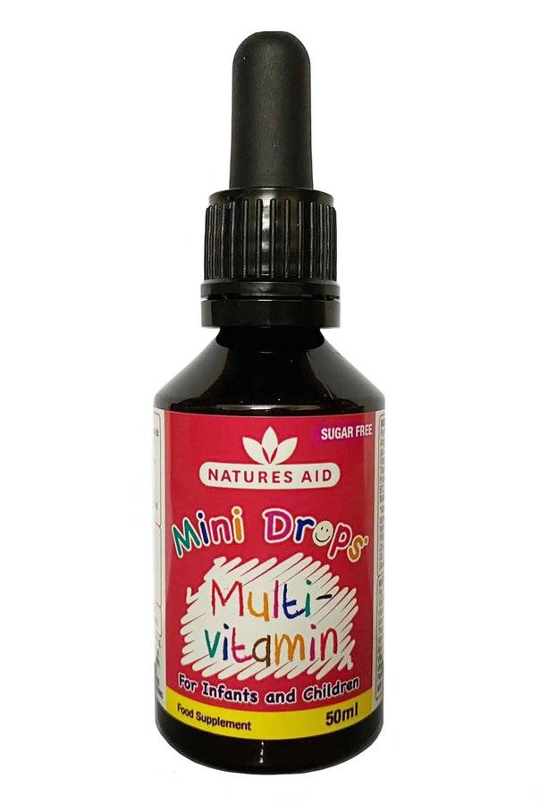 Vitamin biếng ăn Natures Aid Multi Vitamin Drop cho bé