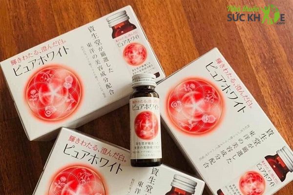 Shiseido Pure white dạng nước của Nhật hỗ trợ trắng da