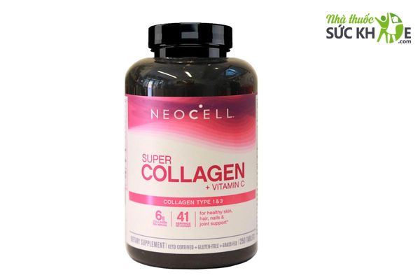 Super Collagen Neocell +C 6000 mg làm đẹp da