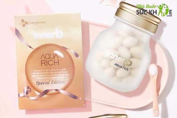 Viên Uống Hỗ Trợ Cấp Nước Bổ Sung Collage Aqua Rich Innerb