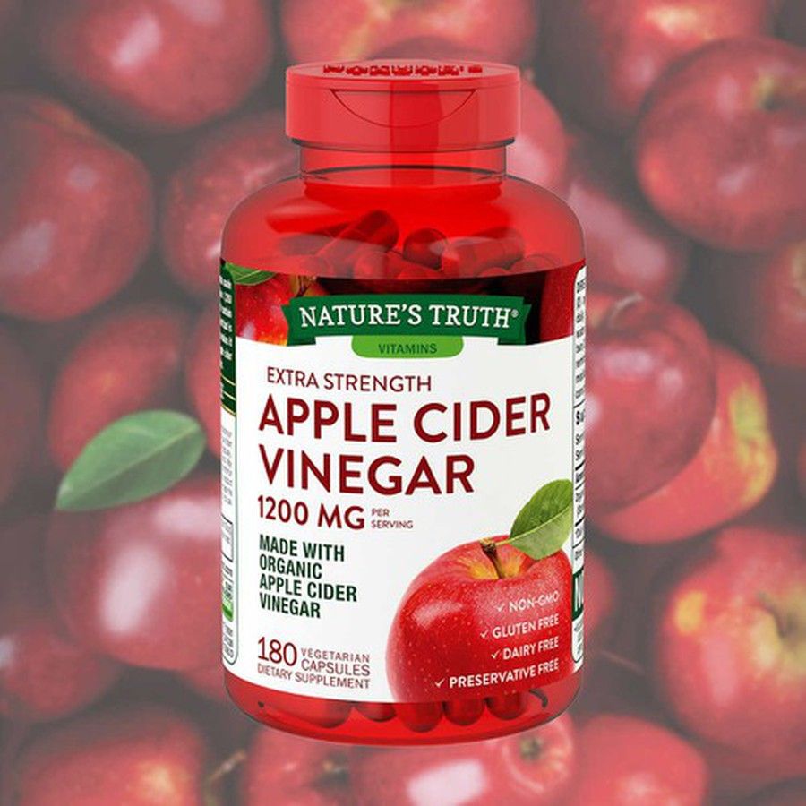 Viên Uống Giấm Táo Nature’s Truth Apple Cider Vinegar 1200mg