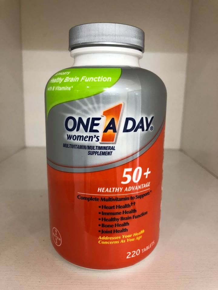 [Date 2024] One A Day For Women 50+ - Vitamin tổng hợp cho phụ nữ trên 50 tuổi
