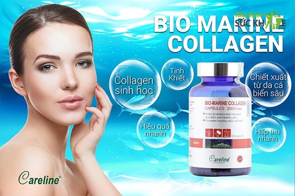 Viên uống đẹp da Bio Marine Collagen Careline của Úc