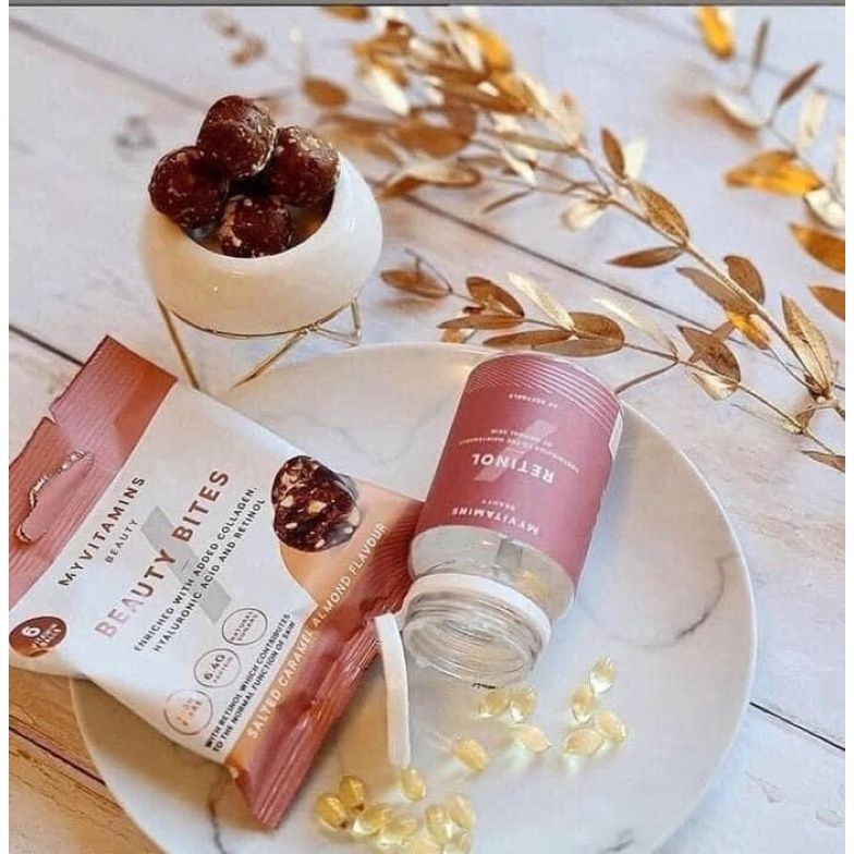 Viên uống hỗ trợ trẻ hóa da Retinol Myvitamins Beauty