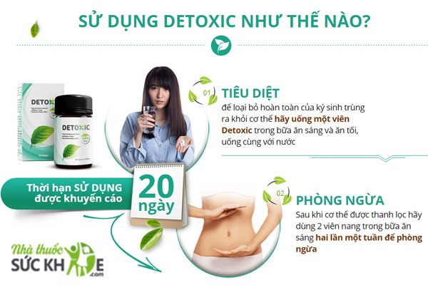 Viên uống Detoxic Chính Hãng Của Nga