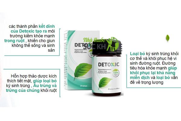 Viên uống Detoxic Chính Hãng Của Nga