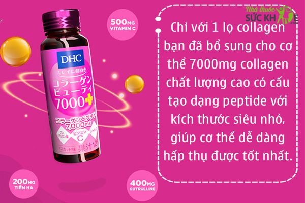 Collagen Beauty DHC 7000 Mg Nhật Bản Dạng Nước
