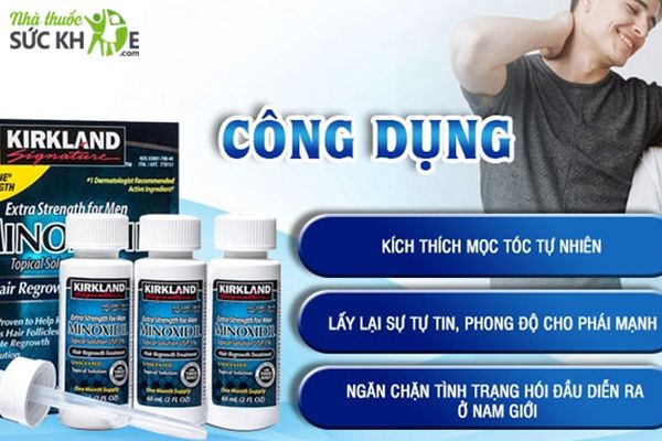 Dung dịch kích thích mọc tóc Minoxidil chính hãng từ Mỹ