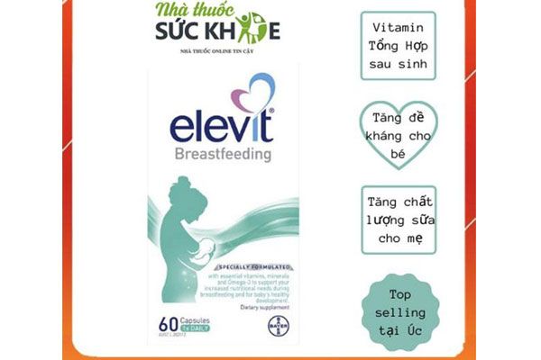 Elevit Breastfeeding cho phụ nữ sau sinh của Úc