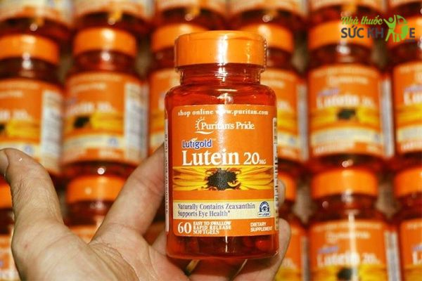 Viên Uống Hỗ Trợ Mắt Lutein 20mg Puritan's Pride Viên Của Mỹ