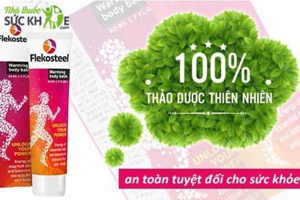 Kem khớp Flekosteel Của Nga 50ml Chính Hãng