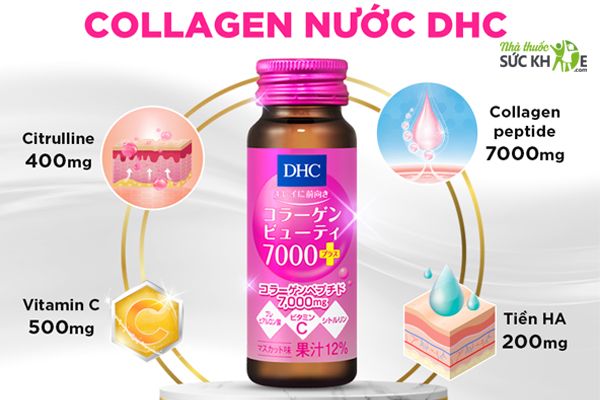 Collagen Beauty DHC 7000 Mg Nhật Bản Dạng Nước