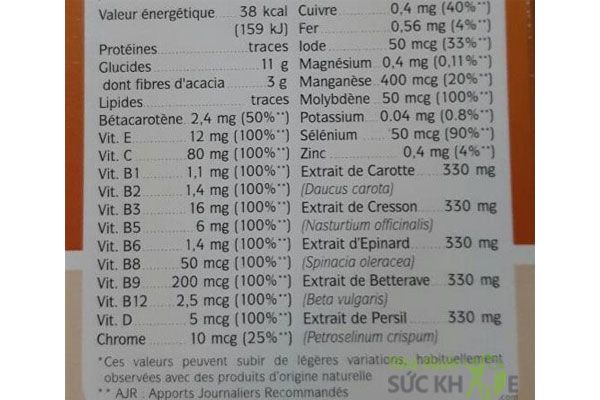Pediakid 22 Vitamines Của Pháp Cho Trẻ Từ 6 Tháng Trở Lên